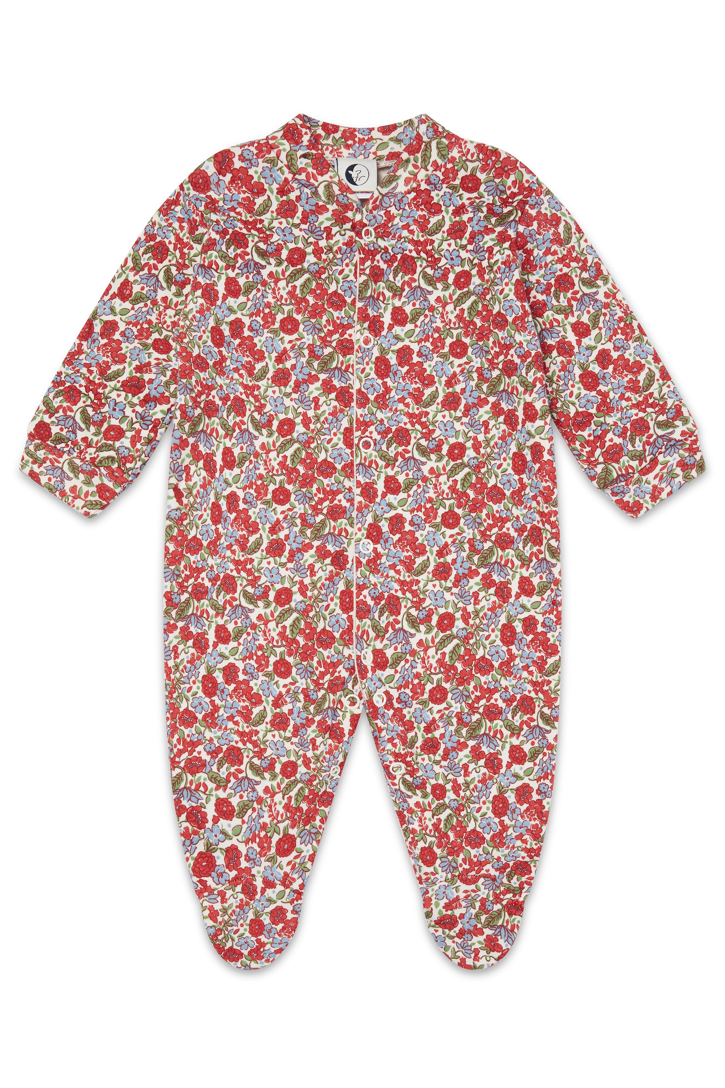 BABY SLEEPSUIT | FESTIVE FLORAL – Sleepy Doe