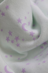 KIDS CLASSIC PYJAMA SET | LILAC MOON & STARS
