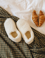 WOMENS CLOUD SLIPPERS | NATURAL