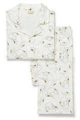 WOMENS CLASSIC PYJAMA SET | SWANSY
