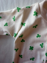 *SECONDS BABY SLEEPSUIT | CLOVERS