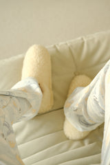 WOMENS WOOL SLIPPERS | NATURAL