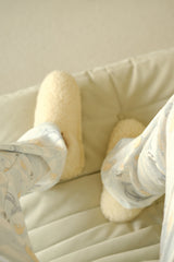WOMENS CLOUD SLIPPERS | NATURAL