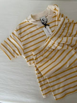 SECONDS* KIDS SHORTIE PYJAMA SET | CARAMEL BRETON