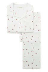 WOMENS CLASSIC PYJAMA SET | CHERRIES