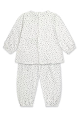 KIDS BALLOON PYJAMA SET | LILAC FLORAL MUSLIN