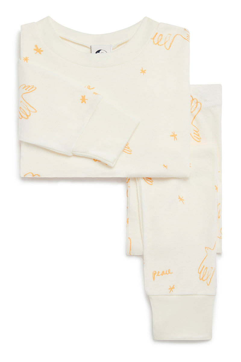 NEW IN! KIDS CLASSIC SET | PEACE col. APRICOT