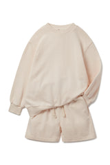 KIDS SWEAT & SHORT SET | POWDER PUFF