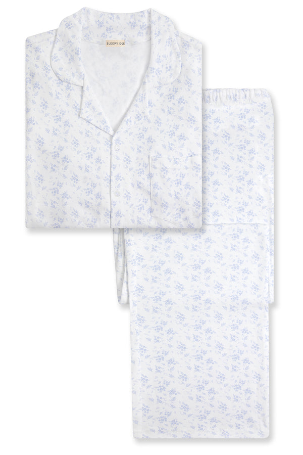 WOMENS CLASSIC PYJAMA SET | DITSY MIST