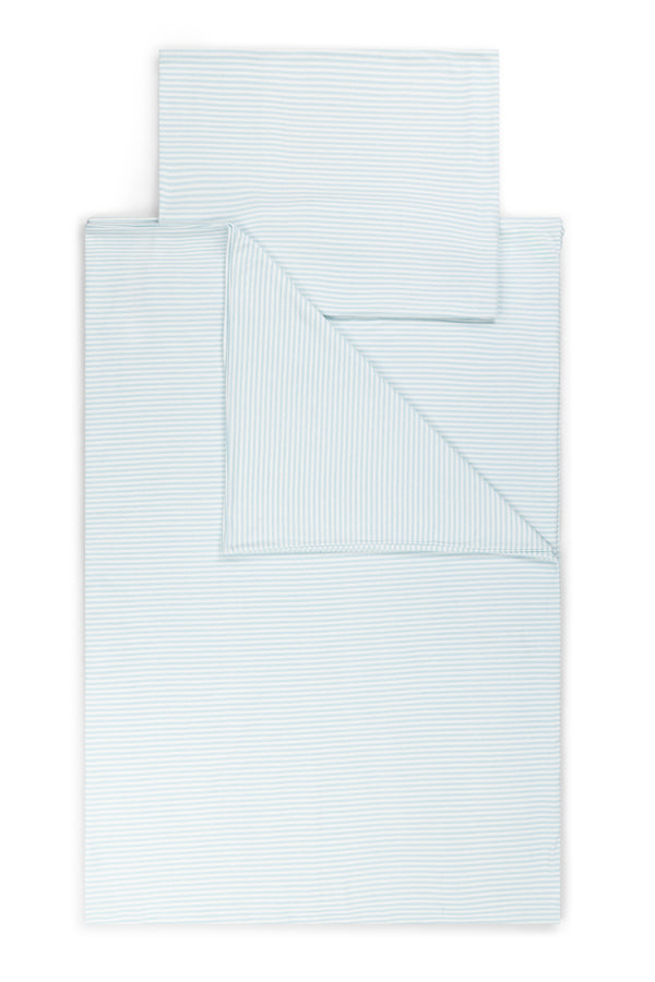 DUVET & PILLOW SET | POWDER STRIPE