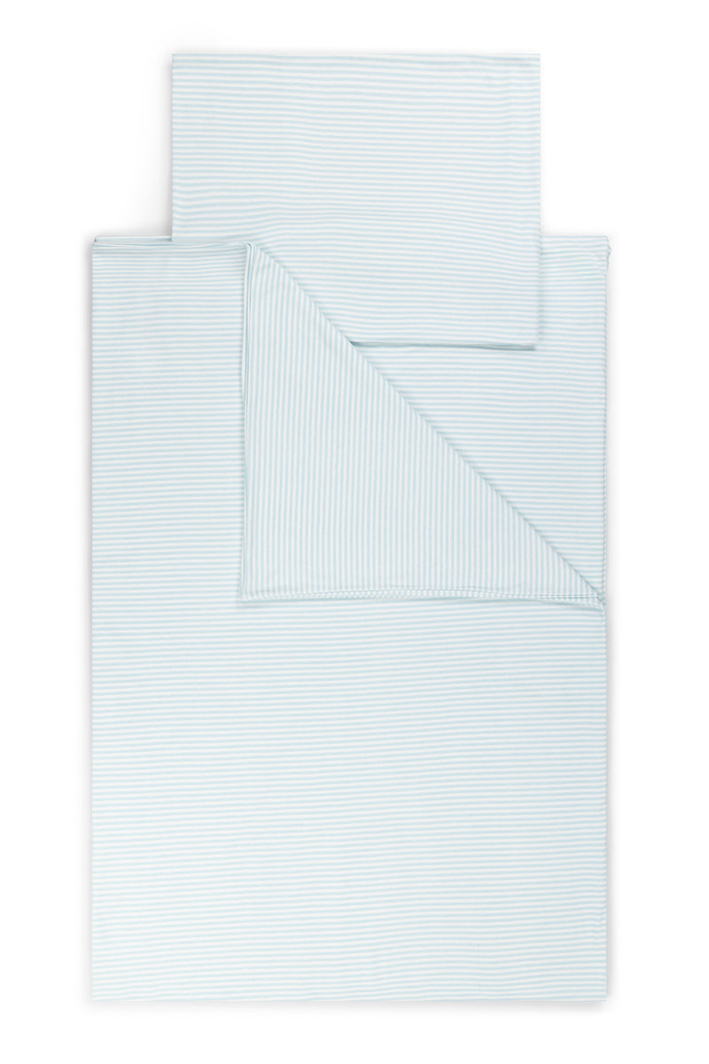 DUVET & PILLOW SET | POWDER STRIPE