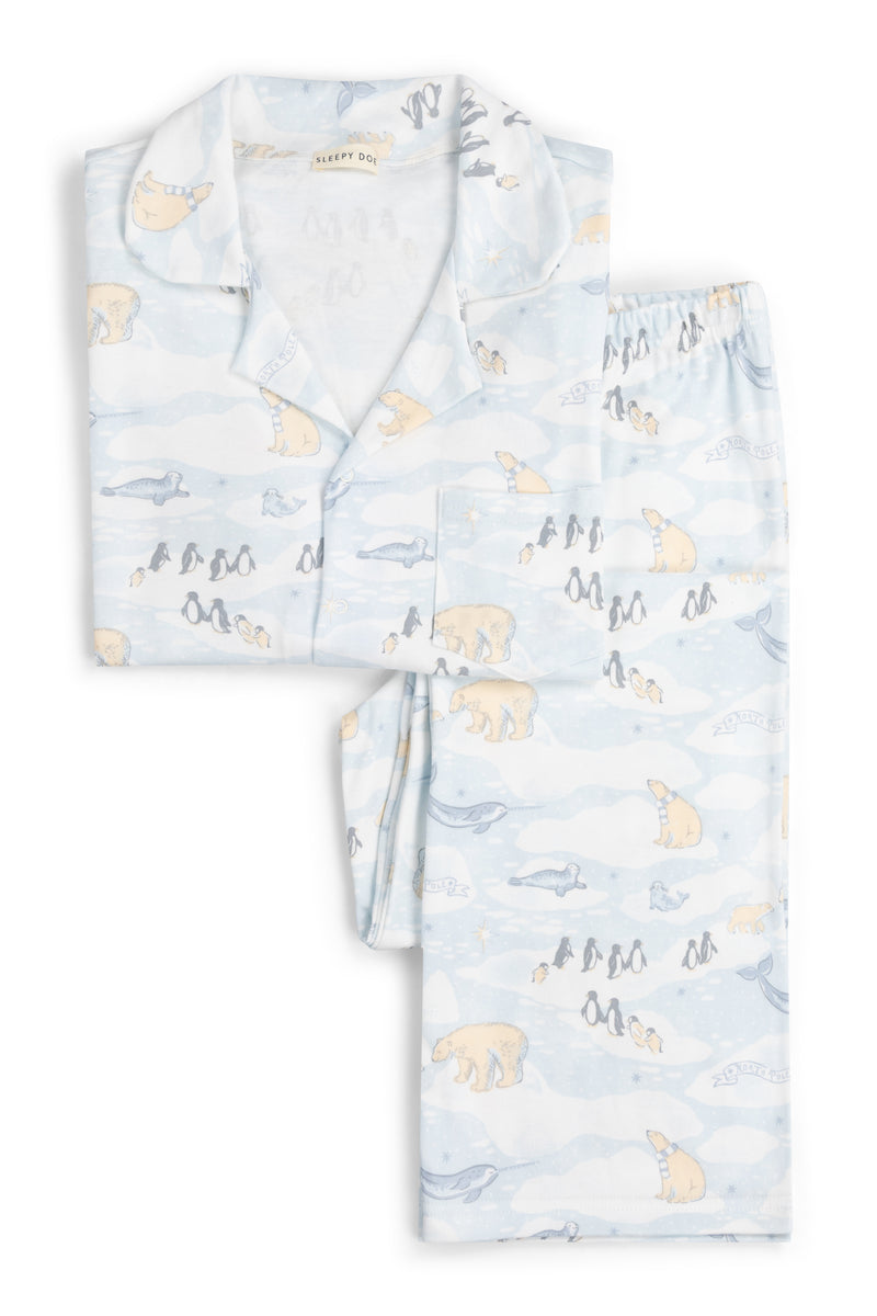 WOMENS CLASSIC PYJAMA SET | ARCTIC