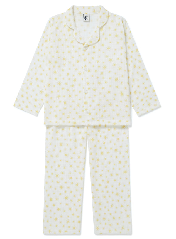 KIDS TRADITIONAL PYJAMA SET | SUNSHINE