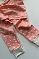 KIDS TODDLER PYJAMA SET | DOTTY PEACH