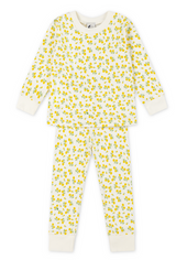 KIDS CLASSIC PYJAMA SET | TEA FLORAL YELLOW