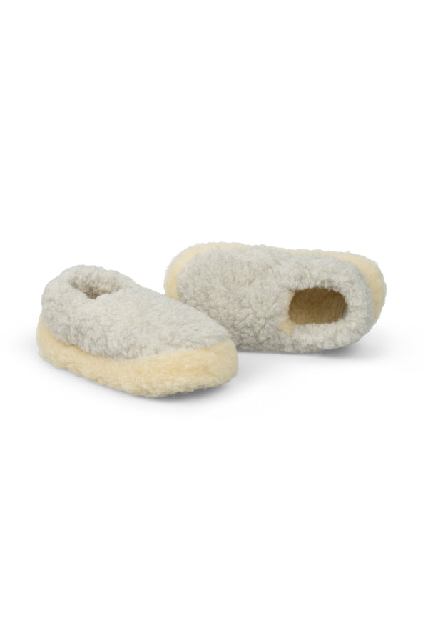 WOMENS WOOL SLIPPERS | ARCTIC GREY