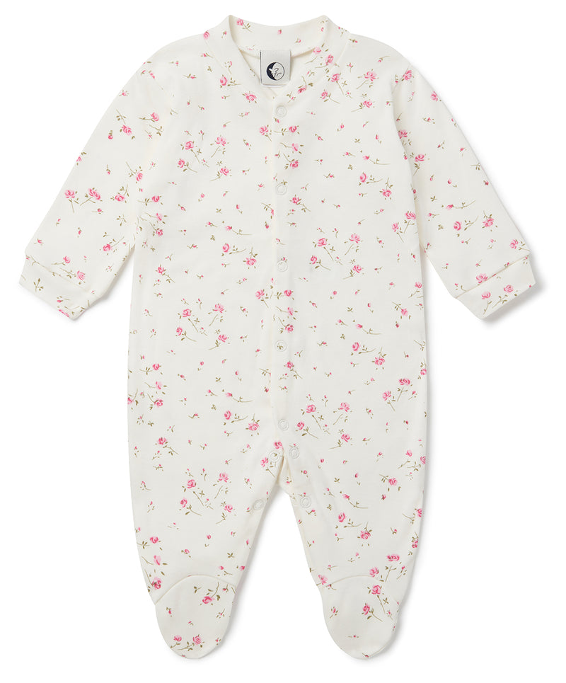 BABY SLEEPSUIT | VINTAGE ROSE