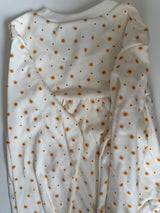 SECONDS* KIDS SLEEP DRESS | CARAMEL STAR AND DOT