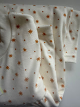 SECONDS* KIDS SLEEP DRESS | CARAMEL STAR AND DOT