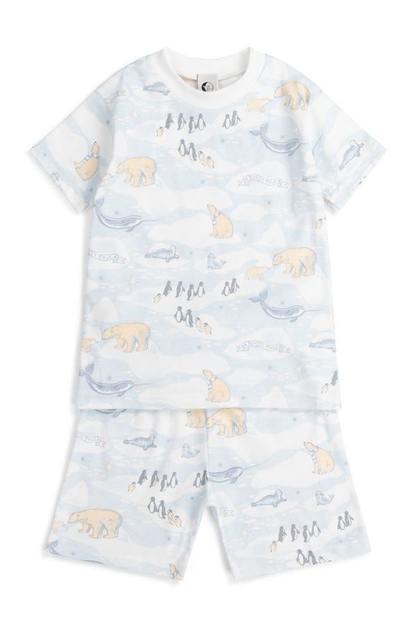 KIDS SHORTIE PYJAMA SET | ARCTIC MAGIC